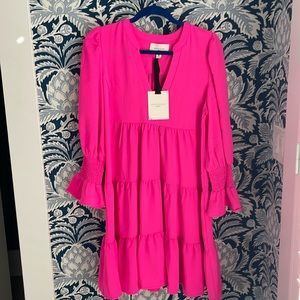 Pomander Place Hot Pink Kenzo Dress. Size M